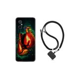 kilifland Xiaomi Redmi 12c ile Uyumlu Kılıf Ipli Boyun Askılı Desenli Silikon Boks Eldiveni 1763