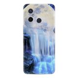 Kılıfland Xiaomi Redmi 12c ile Uyumlu Kılıf, Resimli Desenli Baskılı Silikon, Blue Moon