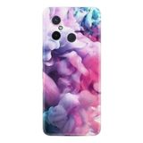 Kılıfland Xiaomi Redmi 12c ile Uyumlu Kılıf, Resimli Desenli Baskılı Silikon, Pink Cloud