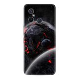 Kılıfland Xiaomi Redmi 12c ile Uyumlu Kılıf, Resimli Desenli Silikon, Platinium Series, Dark World, Siyah