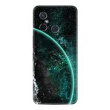 Kılıfland Xiaomi Redmi 12c ile Uyumlu Kılıf, Resimli Desenli Silikon, Platinium Series, Green World