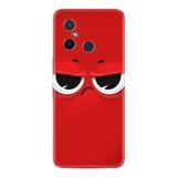 Kılıfland Xiaomi Redmi 12c ile Uyumlu Kılıf, Resimli Desenli Silikon, Platinium Series, Kırmızı