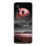 Kılıfland Xiaomi Redmi 12c ile Uyumlu Kılıf, Resimli Desenli, Silikon, Platinium Series, Red World