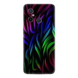 Kılıfland Xiaomi Redmi 12c ile Uyumlu Silikon Kılıf, Desen Özel Seri Color Lines, Renkli