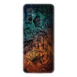 Kılıfland Xiaomi Redmi 12c ile Uyumlu Silikon Kılıf, Desen Özel Seri Işaretler Tuval, Renkli