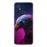 Kılıfland Xiaomi Redmi 12c ile Uyumlu Silikon Kılıf, Desen Özel Seri, Kartal, Renkli