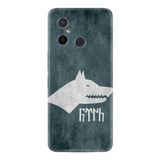 Kılıfland Xiaomi Redmi 12C ile Uyumlu Silikon Kılıf, Göktürk 2 1411 Desenli Baskılı, Yeşil