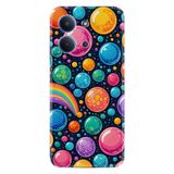 Kılıfland Xiaomi Redmi 15C ile Uyumlu Kılıf, Silikon, Baskılı Balonlar Deseni, Renkli