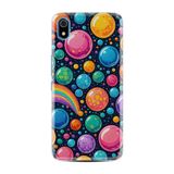 Kılıfland Xiaomi Redmi 7A Kılıf, Boutique Baskılı, Renkli Balonlar Desenli