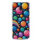 Kılıfland Xiaomi Redmi 8A ile Uyumlu Kılıf, Boutique Baskılı, Renkli Balonlar Desen