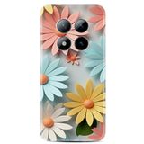 Kılıfland Xiaomi Redmi 8A ile Uyumlu Kılıf, Boutique Baskılı, Renkli Çiçekler Desen