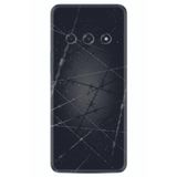 Kılıfland Xiaomi Redmi A3 4G ile Uyumlu Silikon Kılıf, Dikenli Tel Desen, Siyah