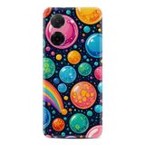 Kılıfland Xiaomi Redmi A5 4G ile Uyumlu Kılıf, Silikon, Baskılı Balonlar Deseni, Renkli