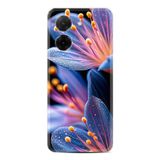 Kılıfland Xiaomi Redmi A5 4G ile Uyumlu Kılıf, Silikon, Baskılı Çiçekler Desen, Renkli