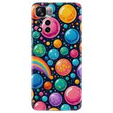 Kılıfland Xiaomi Redmi Note 11 Pro 5G ile Uyumlu Kılıf, Boutique Baskılı, Renkli Balonlar Desen
