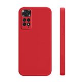kilifland Xiaomi Redmi Note 11 Pro 5g Kamera Korumalı Kırmızı Silikon Rubber ile Uyumlu Kılıf Arka Kapak
