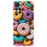 Kılıfland Xiaomi Redmi Note 11 Pro 5G Kılıf, Boutique Baskılı Donut Desenli, Renkli