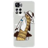 Kılıfland Xiaomi Redmi Note 11 Pro Plus 5G ile Uyumlu Kılıf, Resimli Desenli Baskılı Silikon, Kadın Figürü, Beyaz