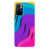 Kılıfland Xiaomi Redmi Note 11 Pro Uyumlu Silikon Kılıf, Desen Özel Seri, Renk Cümbüşü