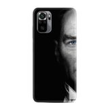Kılıfland Xiaomi Redmi Note 11 SE ile Uyumlu Kılıf, Resimli Desenli Baskılı Silikon, Atatürk Portre, Siyah