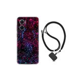 kilifland Xiaomi Redmi Note 11e ile Uyumlu Kılıf Ipli Boyun Askılı Desenli Silikon Boyalar 1660