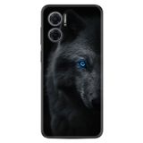 Kılıfland Xiaomi Redmi Note 11e ile Uyumlu Kılıf, Resimli Desenli Silikon, Platinium Series, Dark Wolfs