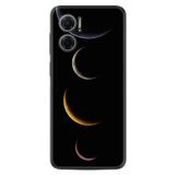 Kılıfland Xiaomi Redmi Note 11e ile Uyumlu Kılıf, Resimli Desenli, Silikon, Platinium Series, Gezegenler, Siyah