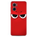 Kılıfland Xiaomi Redmi Note 11e ile Uyumlu Kılıf, Resimli Desenli Silikon, Platinium Series, Kırmızı