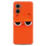 Kılıfland Xiaomi Redmi Note 11e ile Uyumlu Kılıf, Resimli Desenli, Silikon, Platinium Series, Turuncu