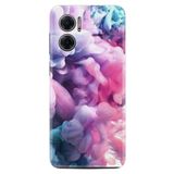 Kılıfland Xiaomi Redmi Note 11e Kılıf, Silikon, Resimli Desenli Baskılı, Pink Cloud