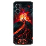 Kılıfland Xiaomi Redmi Note 11e Kılıf, Silikon, Yanardağ Desen, Özel Seri
