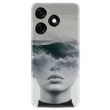 kilifland Xiaomi Redmi Note 12 Pro 5G ile Uyumlu Kılıf Resimli Desenli Baskılı Silikon Mistic Woman 1361