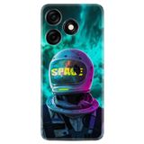 kilifland Xiaomi Redmi Note 12 Pro 5G ile Uyumlu Kılıf Resimli Desenli Silikon Platinium Series Space 1814