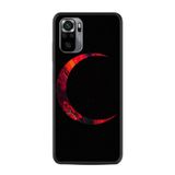 kilifland Xiaomi Redmi Note 12 Pro 5G ile Uyumlu Kılıf Silikon Desen Özel Seri Red Moons 1747