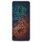Kılıfland Xiaomi Redmi Note 12 Pro 5G ile Uyumlu Silikon Kılıf, Desen Özel Seri İşaretler Tuval, Çok Renkli