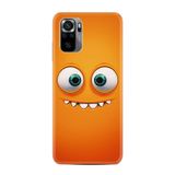 Kılıfland Xiaomi Redmi Note 12 Pro 5G ile Uyumlu Silikon Kılıf, Dişlek Desen, Turuncu