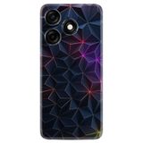 Kılıfland Xiaomi Redmi Note 12 Pro 5G ile Uyumlu Silikon Kılıf, Renkli Prizmalar Desen, Siyah