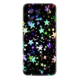 Kılıfland Xiaomi Redmi Note 12 Pro 5G ile Uyumlu Silikon Kılıf, Yıldızlar Deseni, Renkli