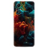 Kılıfland Xiaomi Redmi Note 12S ile Uyumlu Kılıf, Boutique Baskılı, Renk Cümbüşü Desen