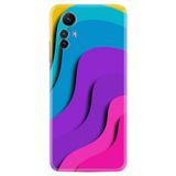 Kılıfland Xiaomi Redmi Note 12S Silikon Kılıf, Desen Özel Seri, Renkli Baskı, Renk Cümbüşü