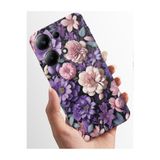 Kılıfland Xiaomi Redmi Note 13 Pro 4G ile Uyumlu Kamera Korumalı Baskılı Silikon Kılıf, Renkli Çiçekler