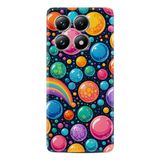 Kılıfland Xiaomi Redmi Note 14 Pro Plus ile Uyumlu Kılıf, Boutique Baskılı, Renkli Balonlar Desen