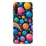 Kılıfland Xiaomi Redmi Note 8 ile Uyumlu Kılıf, Boutique Baskılı, Renkli Balonlar Desenli
