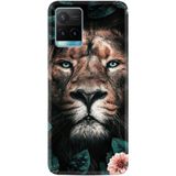 Kılıfland Y21a Telefon Kılıfı, Silikon, Resimli Desenli Baskılı, Aslan Çiçek, Renk30