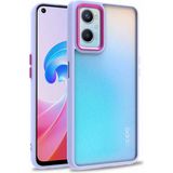 Kılıfolog Oppo A96 4g Kılıf Flora Kapak-Lila