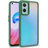 Kılıfolog Oppo A96 4g Kılıf Flora Kapak-Yeşil