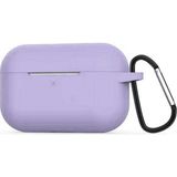 kilifone - Apple Airpods Pro - Kılıf Darbelere Karşı Dayanıklı Airbag Silikon Kılıf - Mor - T10871