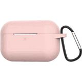 kilifone - Apple Airpods Pro - Kılıf Darbelere Karşı Dayanıklı Airbag Silikon Kılıf - Pembe Açık - T10871 - Açık Pembe