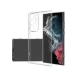 Kilifone - Galaxy S23 Ultra Uyumlu - Kılıf Şeffaf Soft Slim Fitt Süper Silikon Kapak - Şeffaf