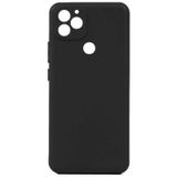 Kilifone - General Mobile Uyumlu Gm 22 Plus - Kılıf Mat Soft Esnek Biye Silikon - Siyah